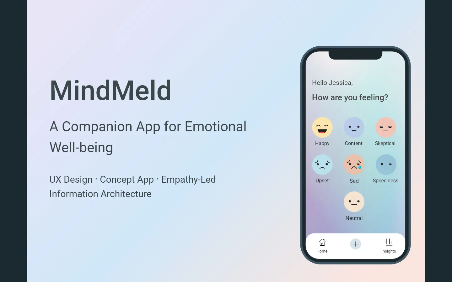 MindMeld wellness app concept